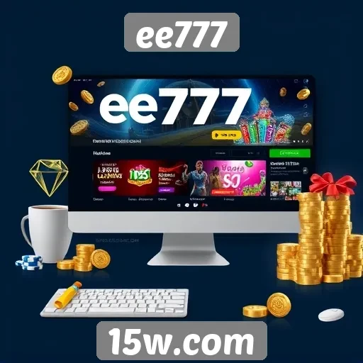 Acessibilidade e design do site ee777 em destaque