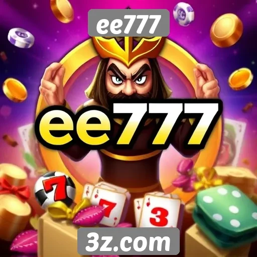 Diversidade de jogos disponíveis no ee777